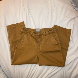 Straight Leg Crop Pant